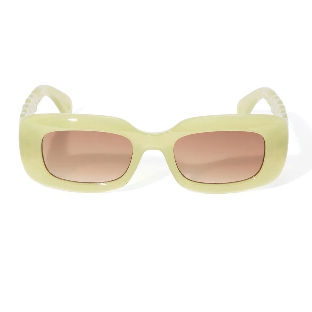 •Getting to the Green• Square Frame Tea Lens Sunnies - Picture 2 of 3